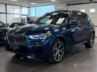 Usata BMW X5 M Sport 265 CV (194 kW) 2018 Blu/azzurro SUV