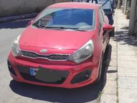 Usata Kia Rio 90 CV (66 kW) 2011 Rosso Berlina