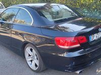 Usata BMW 320 Cabriolet 177 CV (130 kW) 2008 Nero Cabrio