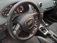 Usata Audi A3 S-Line 140 CV (102 kW) 2010 Bianco Berlina