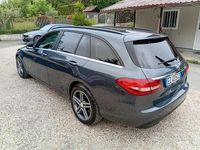 Usata Mercedes C180 Exclusive 116 CV (85 kW) 2015 Grigio Station wagon