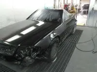 Usata Mercedes SL500 333 CV (244 kW) 1991 Nero Cabrio