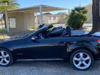 Usata Mercedes SLK200 Chrome 163 CV (119 kW) 2007 Nero Cabrio