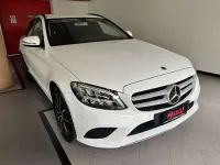Usata Mercedes C220 Business 194 CV (142 kW) 2018 Bianco Station wagon