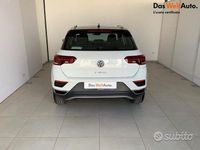 Usata VW T-Roc Advance 150 CV (110 kW) 2019 Bianco SUV
