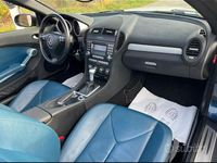 Usata Mercedes SLK200 163 CV (119 kW) 2004 Blu Cabrio