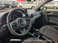 Usata Audi A1 Sportback Ambition 105 CV (77 kW) 2014 Blu/azzurro Utilitaria