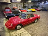 Usata Alfa Romeo Spider 106 CV (77 kW) 1991 Rosso alfa 130 doppi strato Cabrio