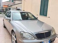 Usata Mercedes S320 204 CV (150 kW) 2003 Grigio Berlina