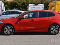 Usata BMW 116 Sport Line 116 CV (85 kW) 2021 Rosso Utilitaria