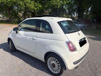 Usata Fiat 500 Lounge 75 CV (55 kW) 2008 Bianco Utilitaria