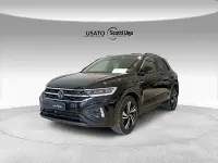 Usata VW T-Roc R-line 116 CV (85 kW) 2022 Nero SUV