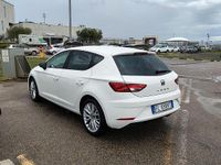 Usata Seat Leon 115 CV (84 kW) 2016 Bianco Berlina