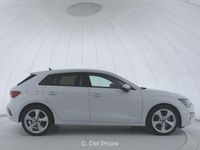 Usata Audi A3 Advanced 116 CV (85 kW) 2022 Bianco Berlina