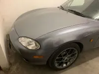 Usata Mazda MX5 110 CV (80 kW) 2004 Grigio Cabrio