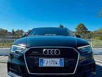 Usata Audi A3 S-Line 184 CV (135 kW) 2017 Nero Berlina