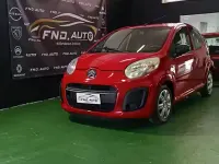 Usata Citroën C1 Attraction 68 CV (50 kW) 2013 Rosso Utilitaria