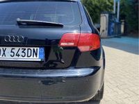 Usata Audi A3 Ambition 125 CV (91 kW) 2007 Nero Utilitaria