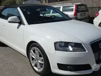 Usata Audi A3 Cabriolet Ambition 105 CV (77 kW) 2009 Bianco Cabrio