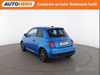 Usata Fiat 500 S 70 CV (51 kW) 2018 Blu Utilitaria