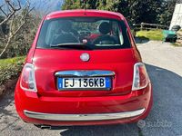 Usata Fiat 500 Anniversary 69 CV (50 kW) 2011 Rosso Berlina
