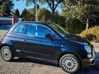 Usata Fiat 500 Lounge 69 CV (50 kW) 2014 Nero Utilitaria