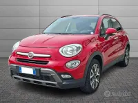 Usata Fiat 500X Cross 140 CV (102 kW) 2018 Rosso SUV