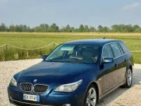 Begagnad BMW 525 197 HK (144 kW) 2007 Blå Kombi