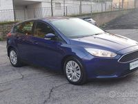 Begagnad Ford Focus 95 HK (69 kW) 2016 Blå Halvkombi