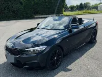 Usata BMW 218 M Sport 136 CV (100 kW) 2021 Nero Cabrio