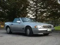 Usata Mercedes SL280 193 CV (141 kW) 1995 Argento Cabrio