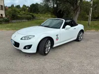 Usata Mazda MX5 126 CV (92 kW) 2010 Bianco Cabrio