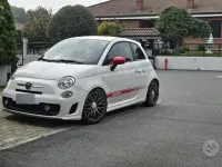 Usata Abarth 595 135 CV (99 kW) 2014 Bianco Berlina