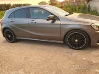 Usata Mercedes A180 AMG 109 CV (80 kW) 2016 Grigio Berlina