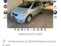 Usata Mercedes A150 Classic 95 CV (69 kW) 2005 Argento Berlina