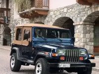 Usata Jeep Wrangler 118 CV (86 kW) 1996 Blu SUV