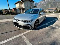 Usata VW Golf VIII R-line 150 CV (110 kW) 2021 Grigio Utilitaria