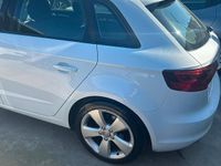 Usata Audi A3 Sport 110 CV (80 kW) 2016 Bianco Berlina