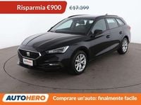 Usata Seat Leon Style 131 CV (96 kW) 2021 Nero Station wagon