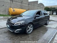 Usata Peugeot 308 SW Allure 120 CV (88 kW) 2017 Nero Station wagon