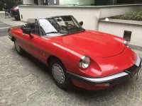 Usata Alfa Romeo Spider 103 CV (75 kW) 1988 Rosso Cabrio