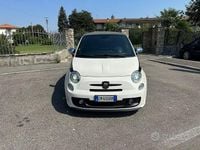 Usata Abarth 595 140 CV (102 kW) 2012 Bianco Cabrio