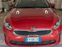 Usata Kia Ceed 100 CV (73 kW) 2019 Rosso Utilitaria