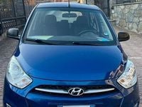 Usata Hyundai i10 Comfort 69 CV (50 kW) 2011 Blu Utilitaria