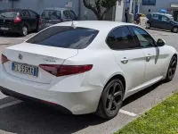 Usata Alfa Romeo Giulia 150 CV (110 kW) 2018 Bianco Coupé