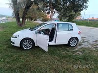 Usata VW Golf VII 105 CV (77 kW) 2012 Bianco Berlina