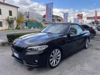 Usata BMW 218 Luxury Line 150 CV (110 kW) 2016 Marrone Cabrio
