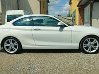 Usata BMW 218 Comfort Edition 150 CV (110 kW) 2017 Bianco / pastello Coupé