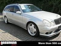 Usata Mercedes E500 Avantgarde 306 CV (225 kW) 2004 Argento Station wagon