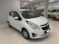 Usata Chevrolet Spark LS 68 CV (50 kW) 2010 Bianco Utilitaria